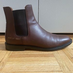 Immaculate Brown Common Projects Chelsea Boots